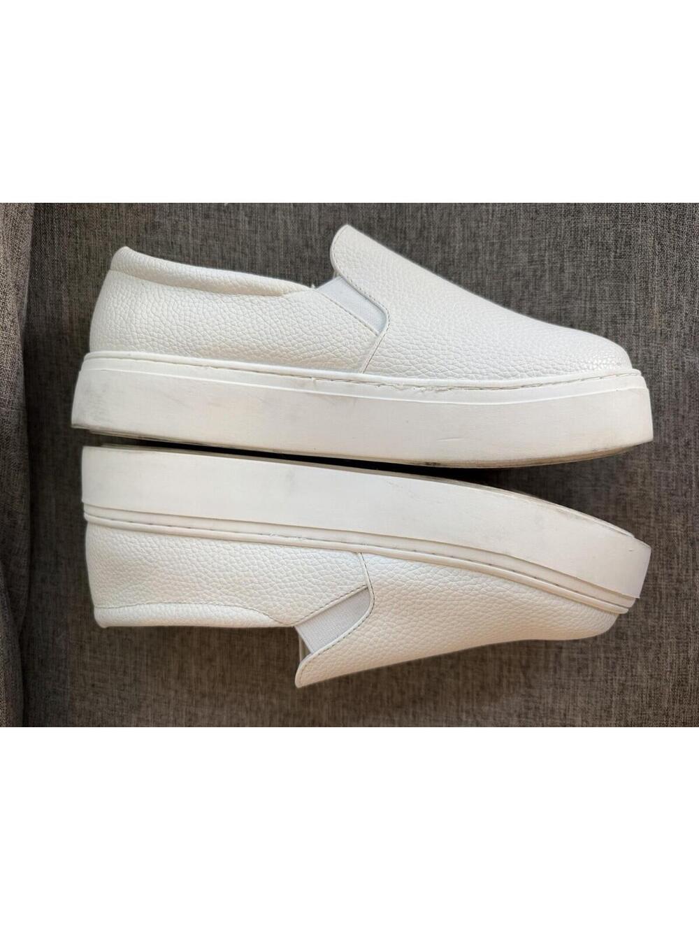 Lane Bryant Dream Cloud Slip On Platform Sneaker Womens 9W White Wide Width - Picture 7 of 11